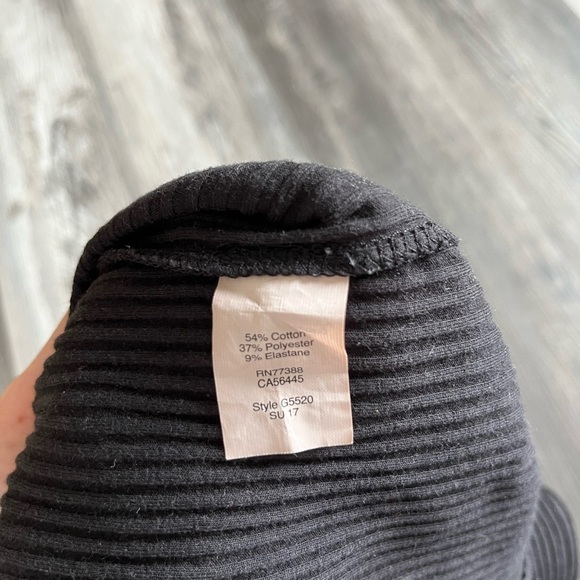 #6 Madewell Ribbed Open Back Top - Picture 5 of 6